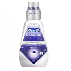 ORAL-B MOUTHWASH RINSE 3D WHITE 473ML ORAL-B MOUTHWASH RINSE 3D WHITE 473ML