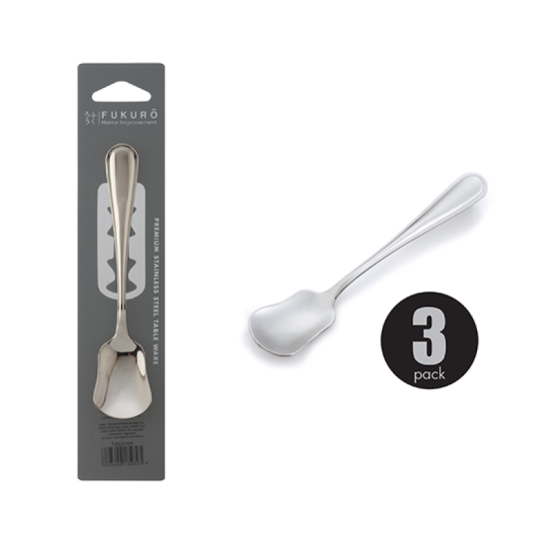 FUKURO STAINLESS STEEL ICE CREAM SPOON (3 PCS)