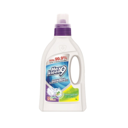 MAXKLEEN 9 LAUNDRY SANITIZER LEMON GLASS 1 LIT MAXKLEEN 9 LAUNDRY SANITIZER LEMON GLASS 1 LIT