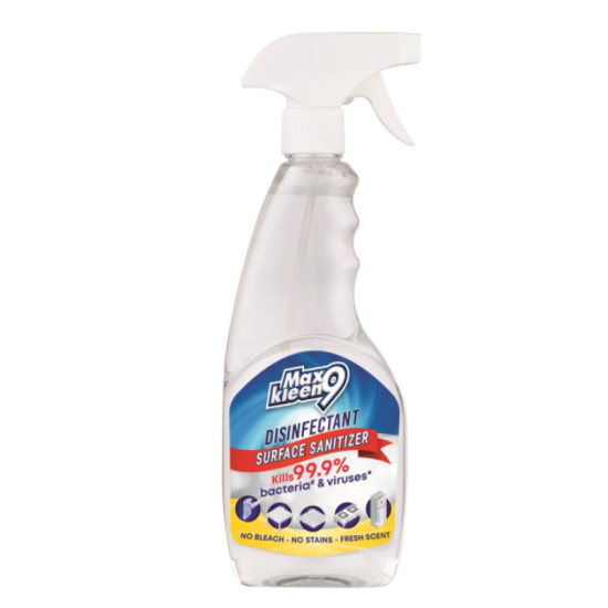 MAXKLEEN 9 DISINFECTANT SANITIZER SPRAY 480ML