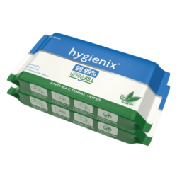 HYGIENIX ANTIBATERIAL WIPES (T/P) 20'S*2 HYGIENIX ANTIBATERIAL WIPES (T/P) 20'S*2