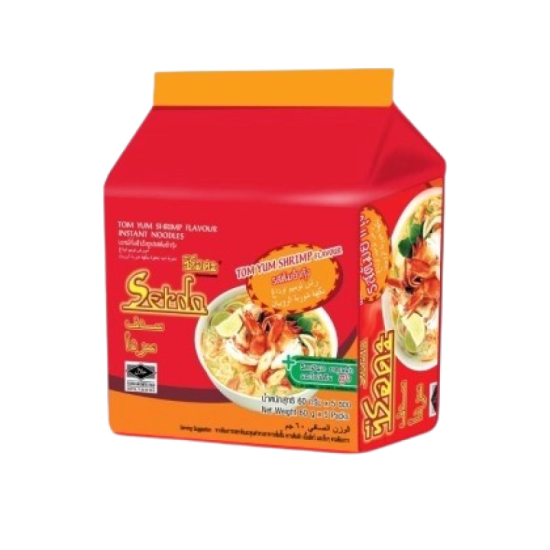 SERDA INSTANT NOODLES TOMYAM SHRIMPS 60GM