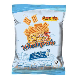 SNEK KU GRAIN 5 WHOLEGRAIN SEA SALT 14GM*8 SNEK KU GRAIN 5 WHOLEGRAIN SEA SALT 14GM*8