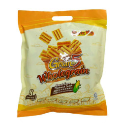 SNEK KU GRAIN 5 WHOLEGRAIN SWEET CORN 14GM*8 SNEK KU GRAIN 5 WHOLEGRAIN SWEET CORN 14GM*8
