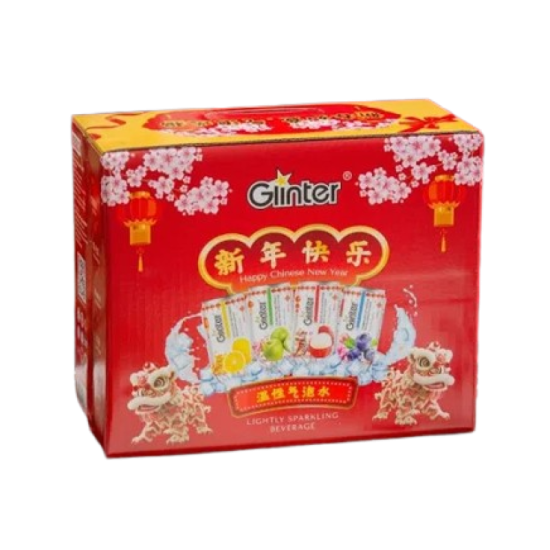 GLINTER SPARKLING BEVERAGE (CNY PACK) 350ML*12