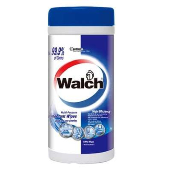 WALCH MPD WIPES HIGH EFFICACY 84PCS