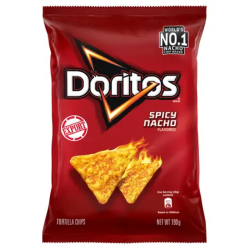 DORITOS SPICY NACHO 190GM DORITOS SPICY NACHO 190GM