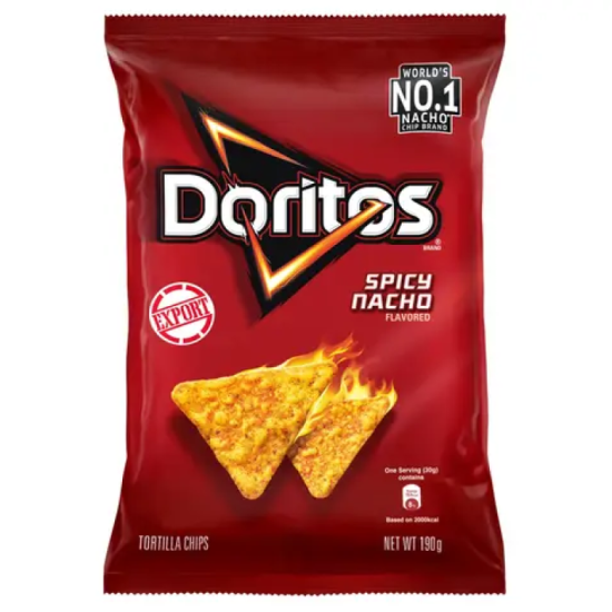 DORITOS SPICY NACHO 190GM