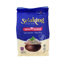 CAP LILY SELAKING PUSA 1121 BASMATHI STEAMED 1KG  CAP LILY SELAKING PUSA 1121 BASMATHI STEAMED 1KG