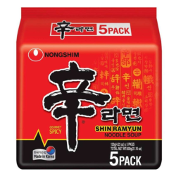 NONGSHIM SHIN RAMYUN 120GM*5 NONGSHIM SHIN RAMYUN 120GM*5