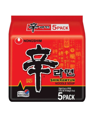 NONGSHIM SHIN RAMYUN 120GM*5