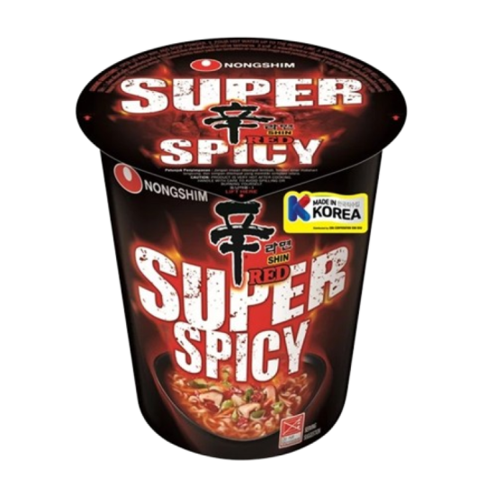 NONGSHIM SUPER SPICY RAMYUN (CUP) 68GM