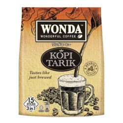WONDA 3IN1 KOPI TARIK 20GM*15 WONDA 3IN1 KOPI TARIK 20GM*15