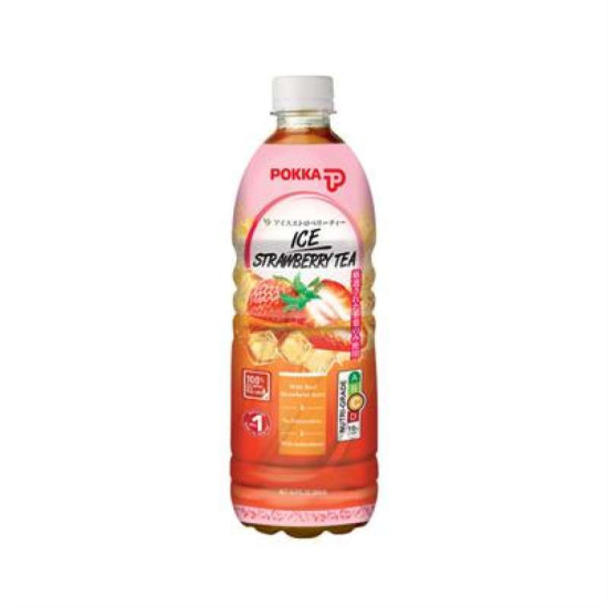 POKKA ICE STRAWBERRY TEA 500ML