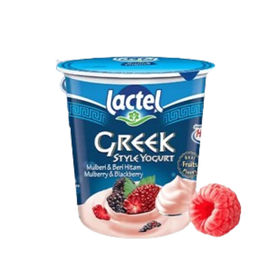 LACTEL GREEK STYLE YOGURT MULBERRY&BLACKBERRY 130G