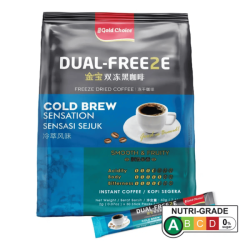 GOLD CHOICE DRIED FREEZE COLD BREW 2GM*30 GOLD CHOICE DRIED FREEZE COLD BREW 2GM*30