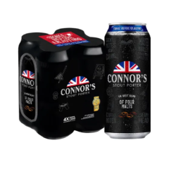 CONNOR'S STOUT 500ML*4 CONNOR'S STOUT 500ML*4