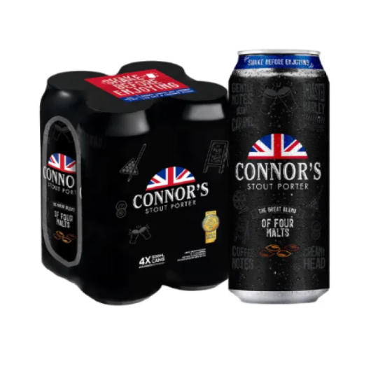 CONNOR'S STOUT 500ML*4