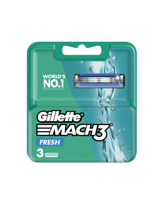 GILLETTE MACH3+ BLADES REFILL 3'S