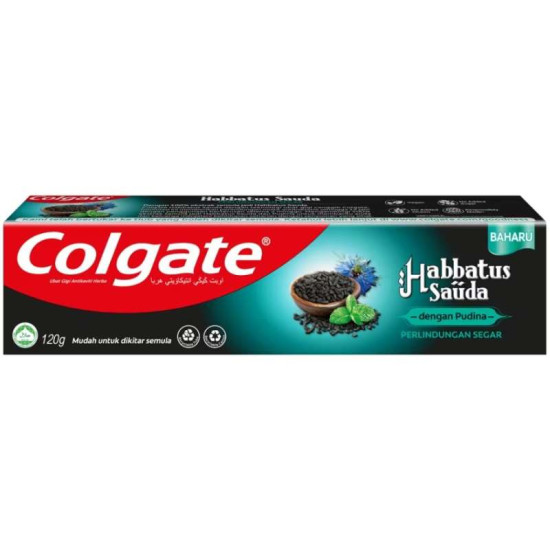 COLGATE TOOTHPASTE HABBATUS SAUDA MINT 120GM