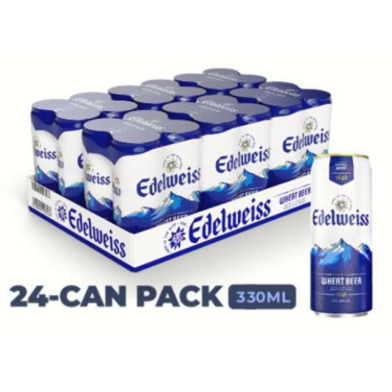 EDELWEISS WHEAT BEER 320ML*24