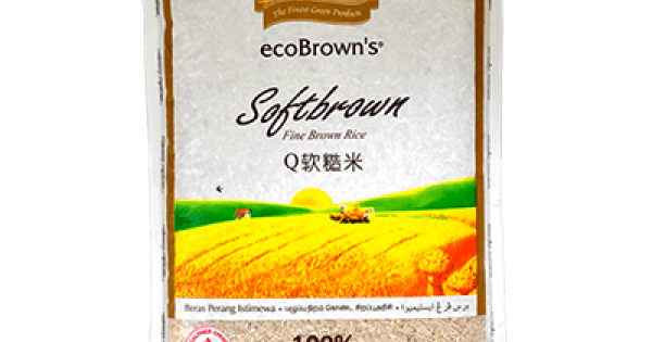 ECOBROWN'S SOFTBROWN BROWN RICE 5KG