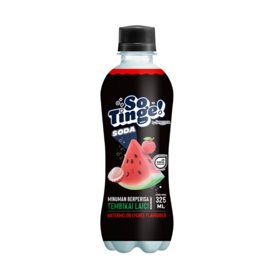 SPRITZER SO TINGE WATERMELON LYCHEE FRUIT DRINK 325ML