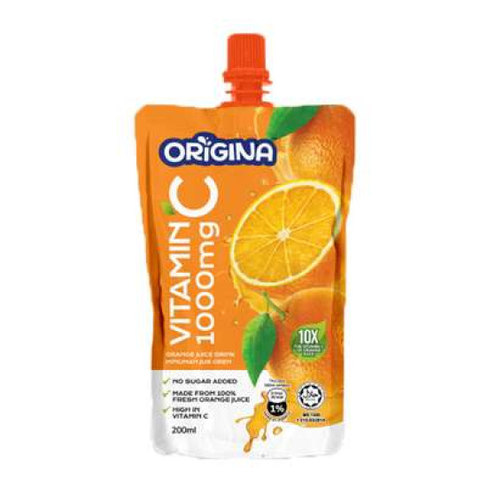 ORIGINA VITAMIN C ORANGE JUICE 200ML