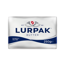 LURPAK BUTTER IN FOIL SALTED 250G LURPAK BUTTER IN FOIL SALTED 250G
