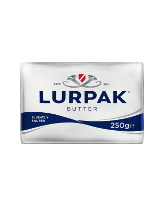 LURPAK BUTTER IN FOIL SALTED 250G