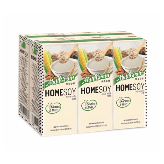 HOMESOY MULTIGRAIN SOYA MILK 250ML*6