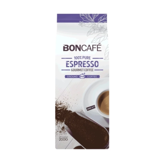 BONCAFE COFFEE POWDER ESPRESSO 200GM