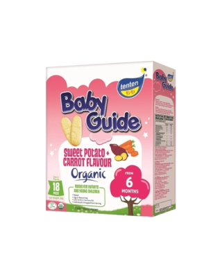 TENTEN BABY GUIDE ORGANIC SWEET POTATO & CARROT 36G