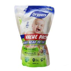 DRYPERS HEAD TO TOE AVOCADO 450ML*2