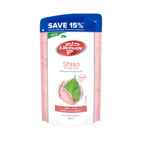 LIFEBUOY BW (RF) PINK CLAY 850ML