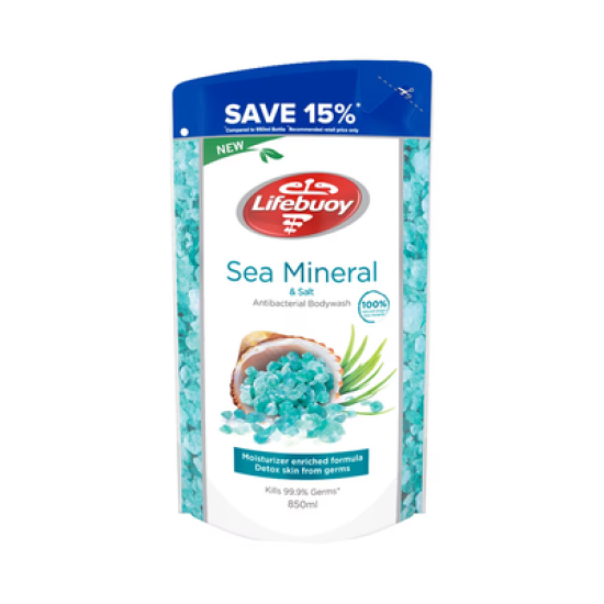 LIFEBUOY BW (RF) SEA SALT 850ML