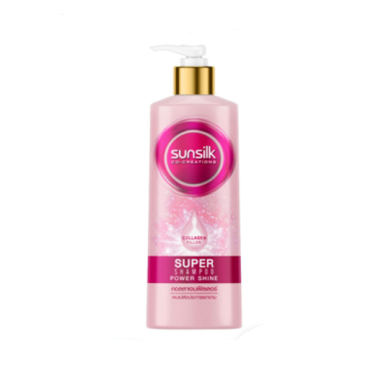 SUNSILK COLLAGEN SHAMPOO POWER SHINE 380ML