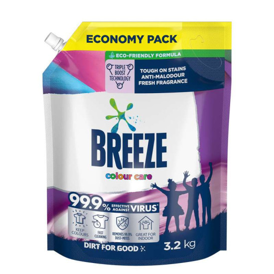 BREEZE LIQUID (REFILL) COLOUR CARE 3.2KG