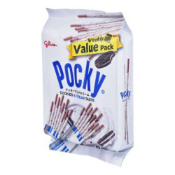 POCKY FAMILY COOKIES & CREAM 160GM POCKY FAMILY COOKIES & CREAM 160GM