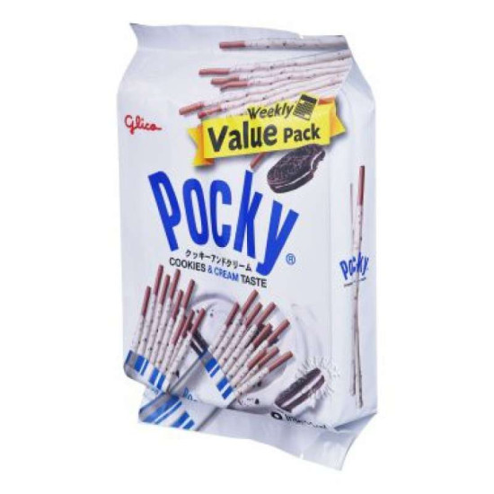 POCKY FAMILY COOKIES & CREAM 160GM