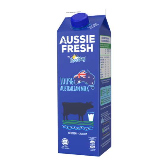 GOODDAY AUSSIE FRESH 100% MILK 1L