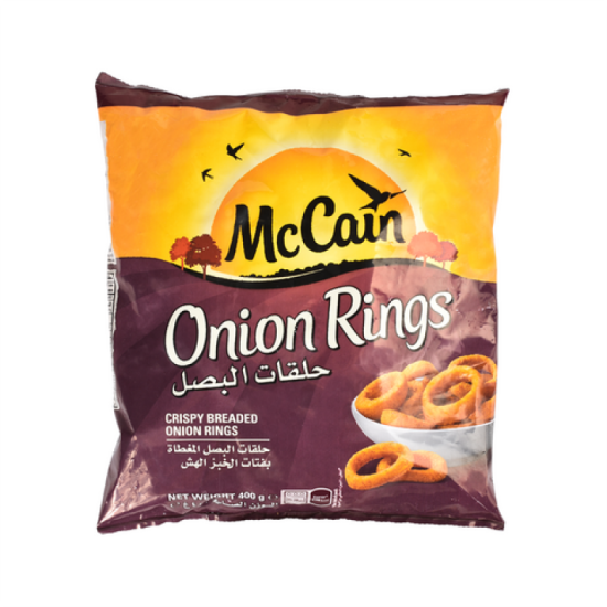 MCCAIN ONION RINGS 400G