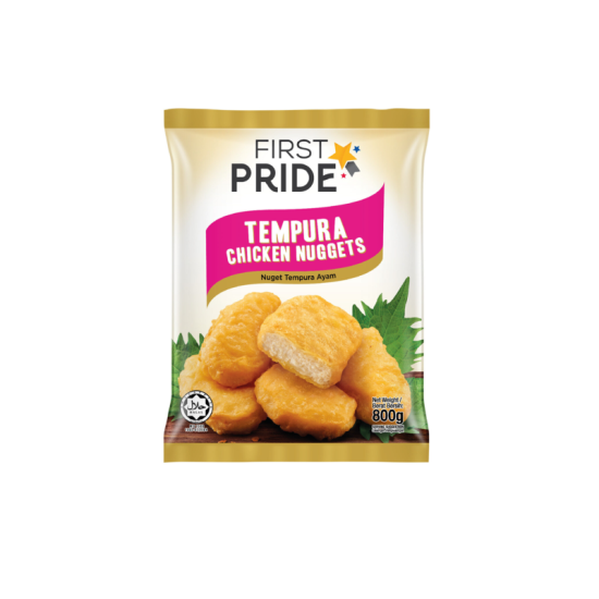 FIRST PRIDE TEMPURA CHICKEN NUGGET 800G