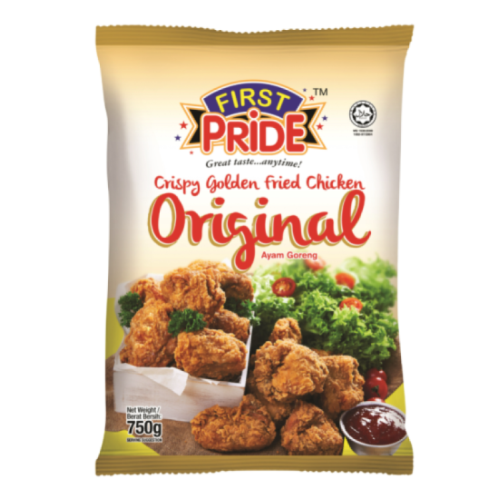 FIRST PRIDE CRISPY GOLDEN CHICKEN ORIGINAL 750G