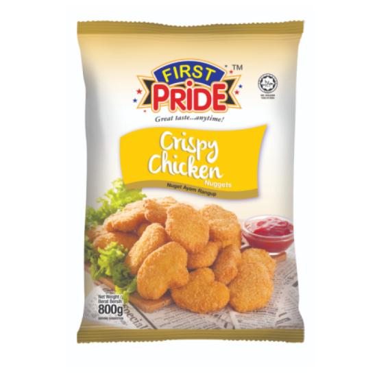 FIRST PRIDE CRISPY CHICKEN NUGGET 800G