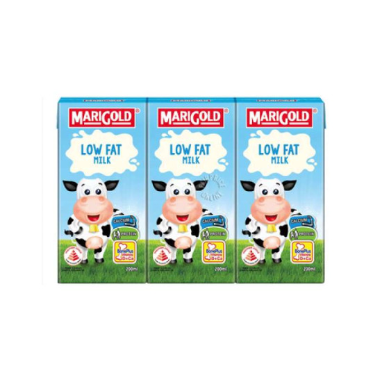 MARIGOLD UHT LOW FAT MILK 200ML*3