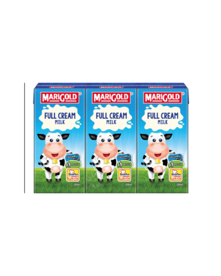 MARIGOLD UHT FULL CREAM MILK 200ML*3