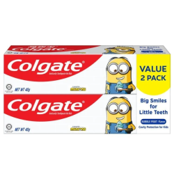 COLGATE KIDS TOOTHPASTE MINION (TWIN PACK) 40G*2 COLGATE KIDS TOOTHPASTE MINION (TWIN PACK) 40G*2