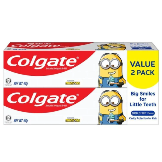 COLGATE KIDS TOOTHPASTE MINION (TWIN PACK) 40G*2