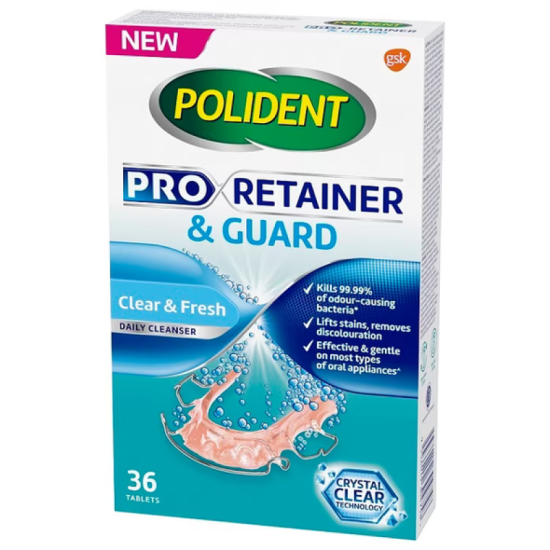 POLIDENT PRORETAINER CLEANSER 36S